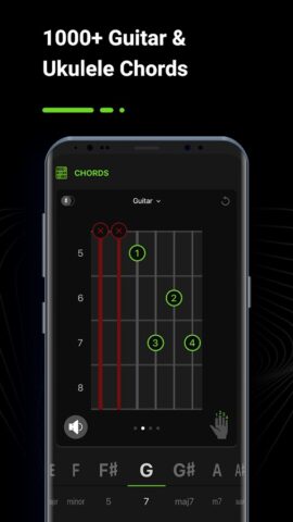 Guitar Tuner, GuitarTunio — скриншот 4