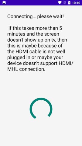 HDMI connector screen cast tv для Android — скриншот 5