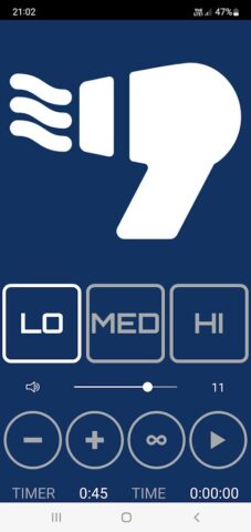 Звуки фена — белый шум для Android — скриншот 4