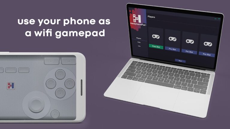 HandyGamePad для Android — скриншот 1