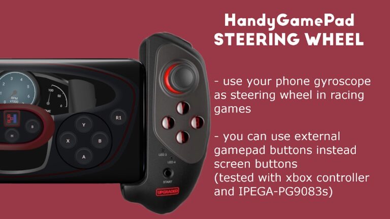 HandyGamePad для Android — скриншот 3