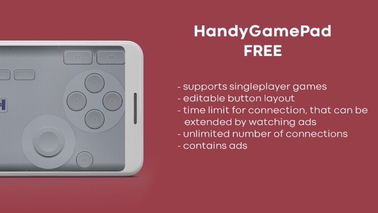 HandyGamePad для Android — скриншот 5