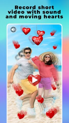 Эффект Сердечки на Видео для Android — скриншот 3