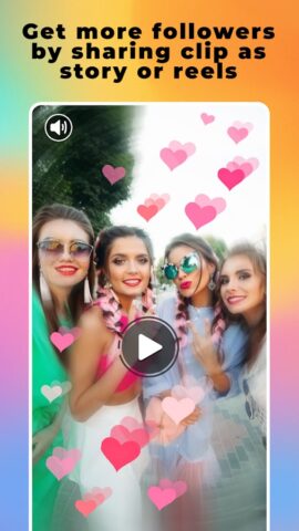 Эффект Сердечки на Видео для Android — скриншот 4