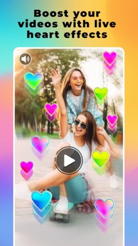 Эффект Сердечки на Видео для Android — скриншот 5