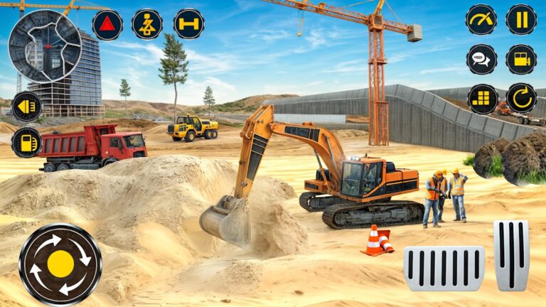 Heavy Excavator Simulator PRO — скриншот 2