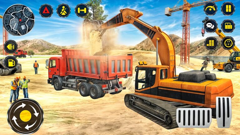 Heavy Excavator Simulator PRO — скриншот 3