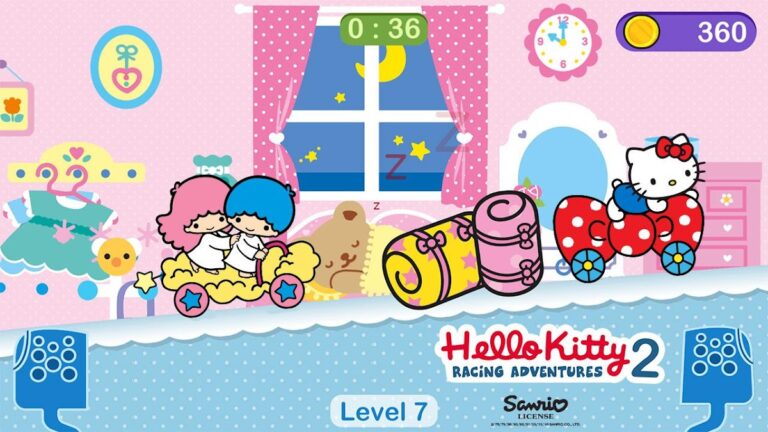 Игры Hello Kitty — машина игра для Android — скриншот 4