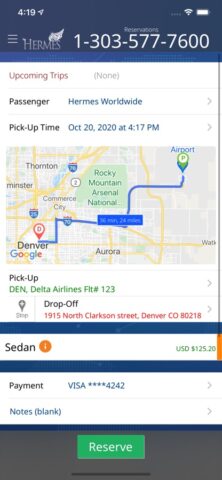 Hermes Worldwide для iOS — скриншот 2