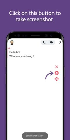 Secret Screenshot — Hidden для Android — скриншот 2