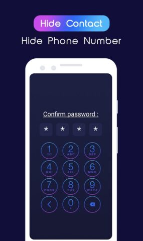 Hide contact — Hide phone numb для Android — скриншот 3
