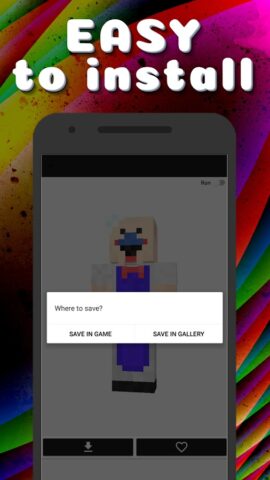 Скины из Ужасов для Android — скриншот 3