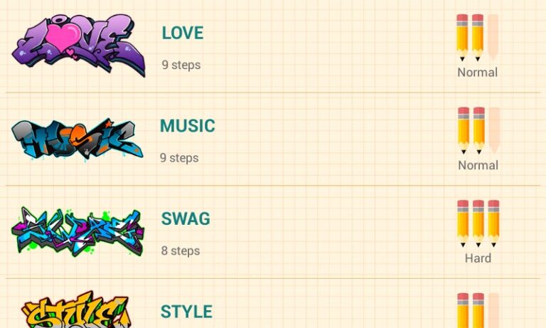 Как рисовать граффити для Android — скриншот 1