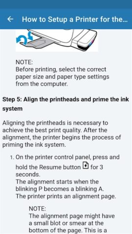Hp ink tank 315 printer guide для Android — скриншот 3