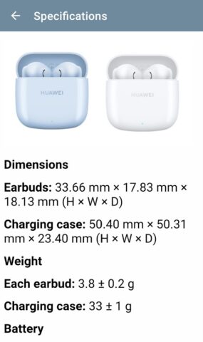 Huawei Freebuds SE 2 Guide для Android — скриншот 2