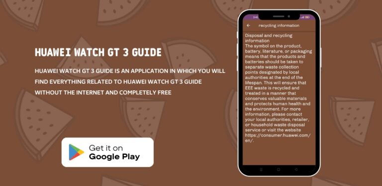 Huawei Watch GT 3 Guide для Android — скриншот 4