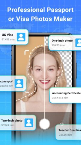 сделать фото на паспорт для Android — скриншот 2