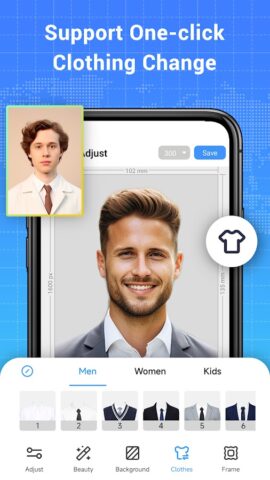 сделать фото на паспорт для Android — скриншот 5