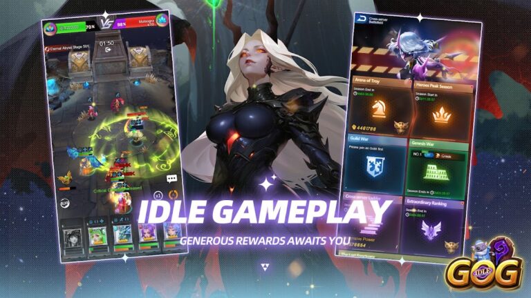 IDLE GOG для Android — скриншот 4