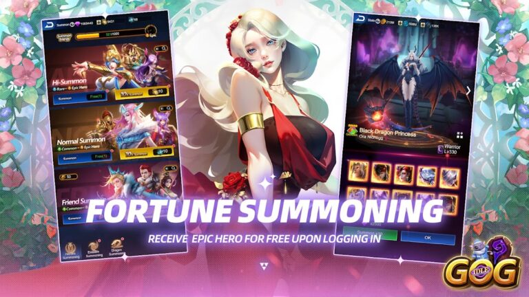 IDLE GOG для Android — скриншот 5