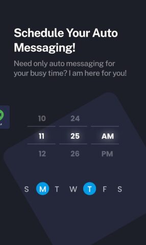 IM Auto Reply для Android — скриншот 4