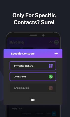 IM Auto Reply для Android — скриншот 5