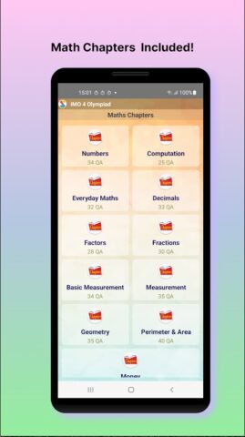 Математика 4 класс (IMO) для Android — скриншот 4