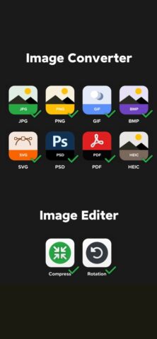 Image Converter: HEIC/JPG/PDF для iOS — скриншот 1