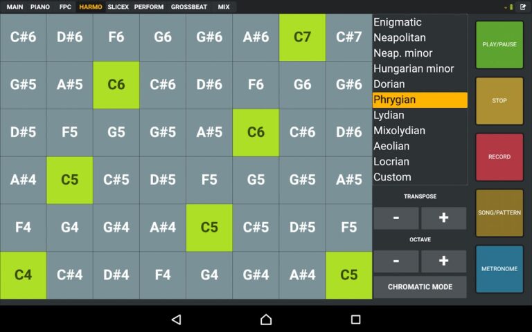 Image-Line Remote для Android — скриншот 3
