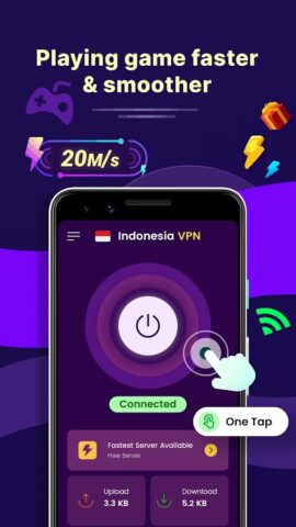 Indonesia VPN — Proxy Vpn 2023 для Android — скриншот 4