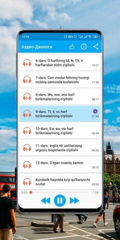 Ingliz tili — audio qo’llanma для Android — скриншот 2
