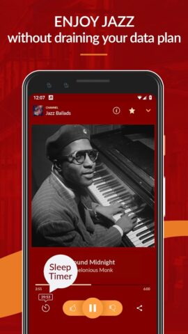 JAZZ MUSIC RADIO для Android — скриншот 3