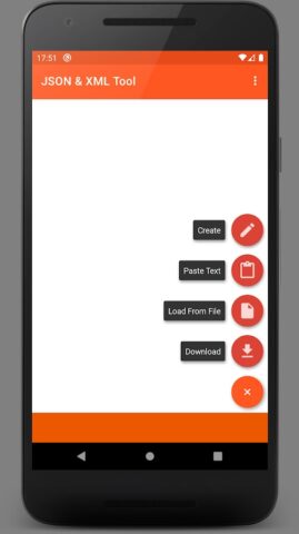 JSON & XML Tool — JSON Editor для Android — скриншот 1