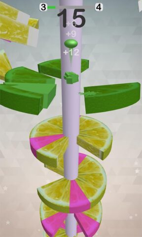 Шарик падает и прыгает вниз для Android — скриншот 1