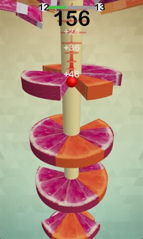 Шарик падает и прыгает вниз для Android — скриншот 2