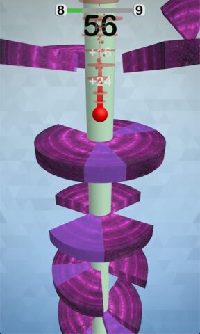 Шарик падает и прыгает вниз для Android — скриншот 4