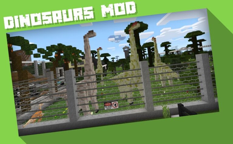 Jurassic Craft Dinosaurs Mod для Android — скриншот 3