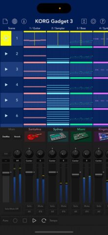 KORG Gadget 3 для iOS — скриншот 1