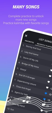 Kalimba Master для Android — скриншот 2