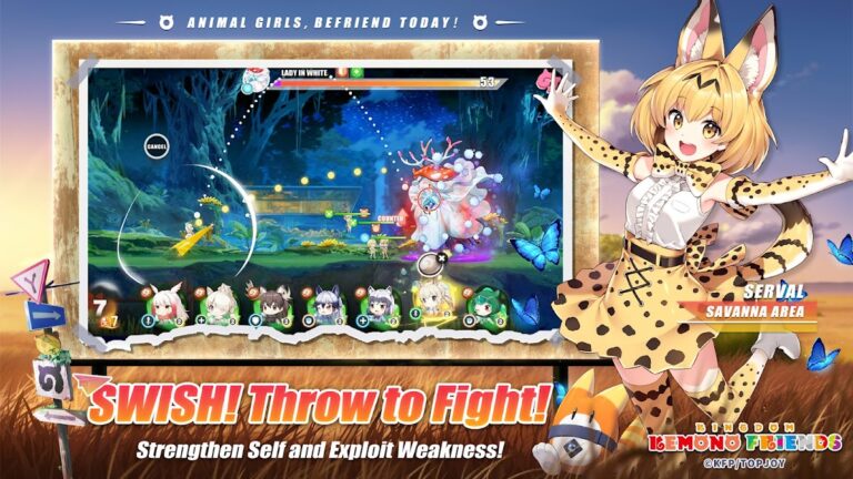 Kemono Friends: Kingdom для Android — скриншот 2