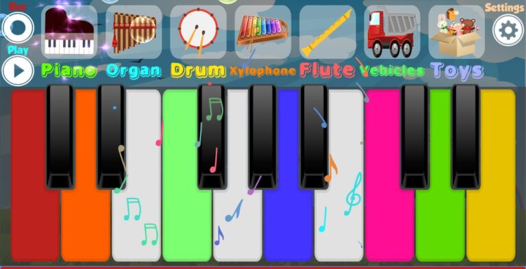 Kids Piano для Android — скриншот 3