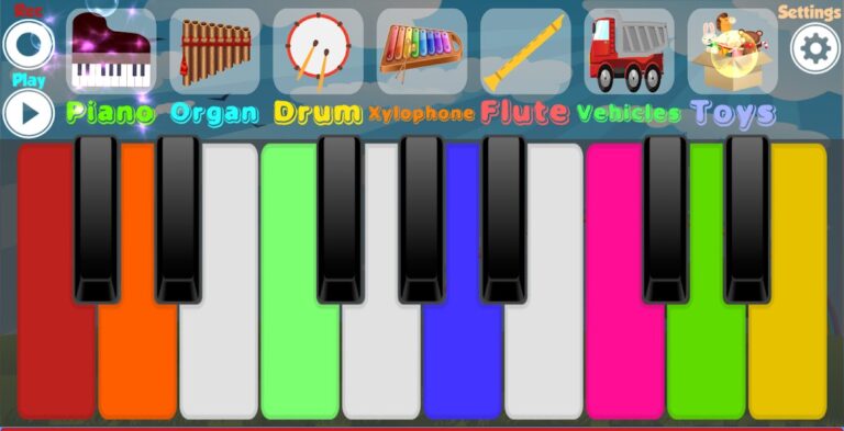 Kids Piano для Android — скриншот 4
