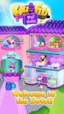 Kiki & Fifi Pet Hotel для Android — скриншот 1