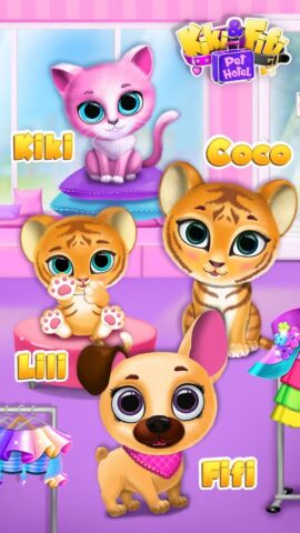 Kiki & Fifi Pet Hotel для Android — скриншот 2