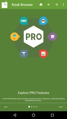 Kiosk Browser Lockdown для Android — скриншот 1