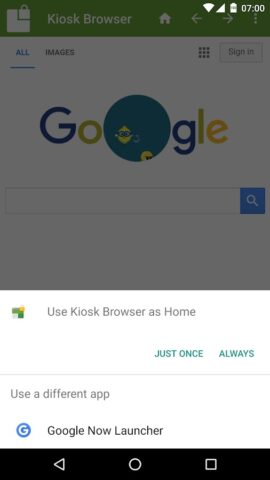 Kiosk Browser Lockdown для Android — скриншот 3