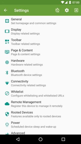 Kiosk Browser Lockdown для Android — скриншот 4