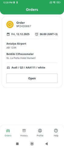 Kiwitaxi Driver для Android — скриншот 2