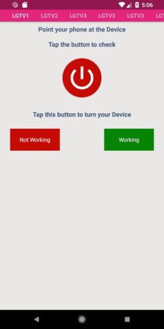 LG Universal Remote для Android — скриншот 4