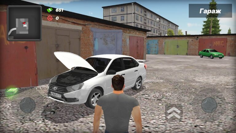 Лада Гранта. Игра про машины для Android — скриншот 4